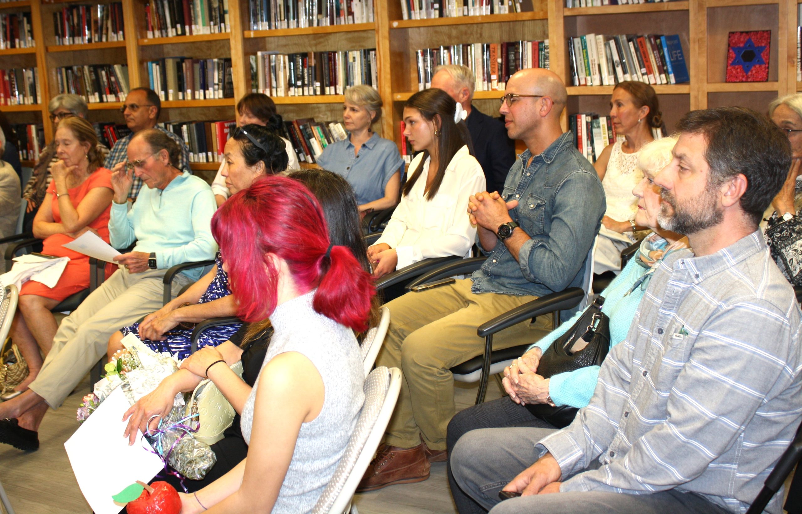 Attendees LH 25 Students and GenerationsForward Speakers at Living History Project Presentations